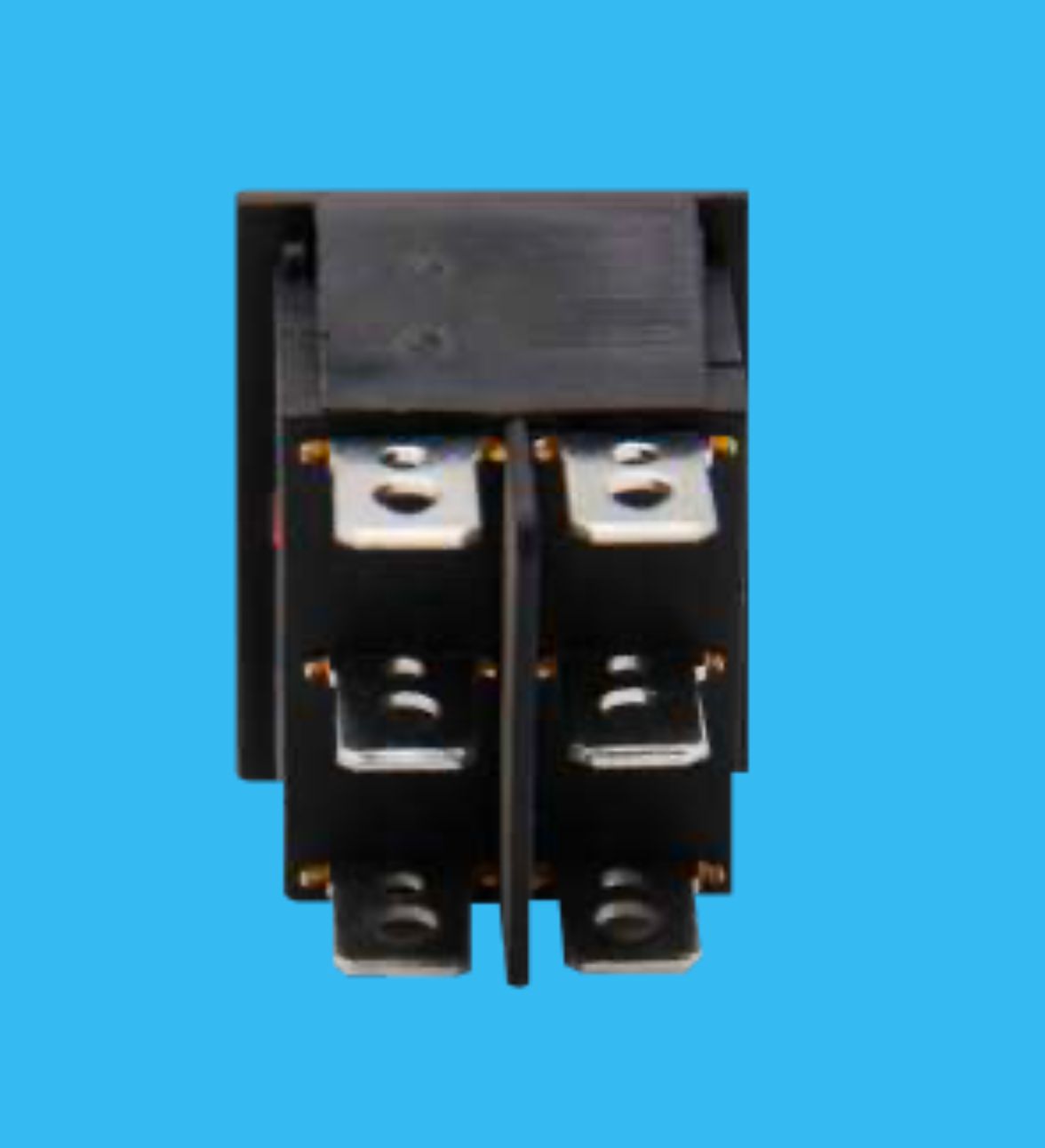 INTERRUPTOR BALANCIN ROJO ILUMINADO 6 PINES