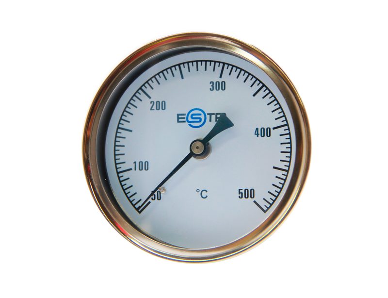 TERMÓMETRO BIMETALICO DE 50 A 500°C